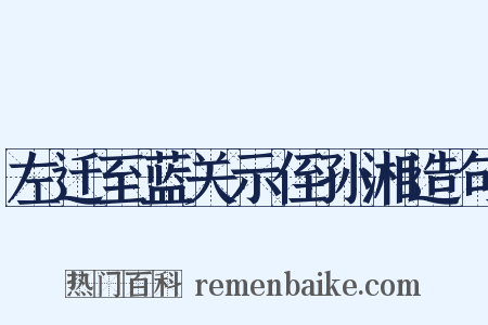 左迁至蓝关示侄孙湘造句是什么意思的图片